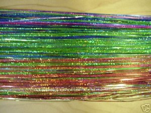 Color - Holographic Fly Flash for Fly Tying, 1/16" Wide