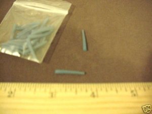3 Dzn - Rubber Wiggle Body Fly Tying Material -  Blue