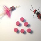 6 - 1 inch - Foam Popper Body - Fly Tying Color Choices