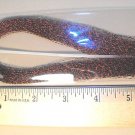 1 Hank - Krystal Flash, Fly Tying Material, DK Red/Blk