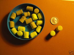 20 - 1/2" - Foam Popper Body - Fly Tying Color Choices
