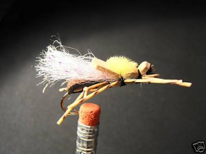 6  - Foam Fat Albert Fly Trout, Steelhead, Bass