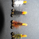 1 Dzn - Proppeller Woolly Worm -  Wet Fly Trout