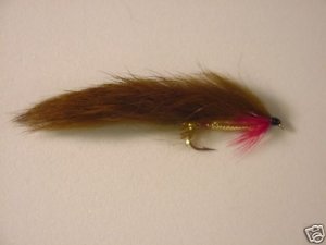1 Dozen Olive Zonker Wet Fly Trout Steelhead