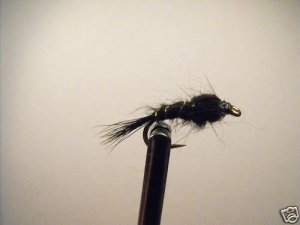 1 Dzn -   Black Hare's Ear -  Assortment  Trout