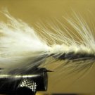 1 Dzn - Woolly Bugger Leech Trout or Pan fish -  White