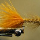 1 Dzn - BH  Woolly Bugger - Trout or Pan fish -  Brown