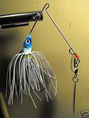 1/4 oz Spinner Jig lure Bass Cod Pike Musky Saltwater