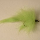 1 Dozen Chartruce Bunny Leech Fly Salmon Steelhead