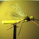 1 Dzn  - Foam Yellow Hopper  Dry Fly Assortment