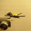 1 Dozen -  Black Foam Bug  - Dry Fly -  Assortment