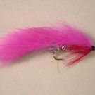 1 Dozen Pink Zonker Wet Fly Trout Steelhead