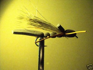 1 Dzn  - Foam Green Hopper  Dry Fly Assortment