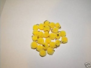 12  Beaded Glow Bug Wet Fly Trout Steelhead Salmon