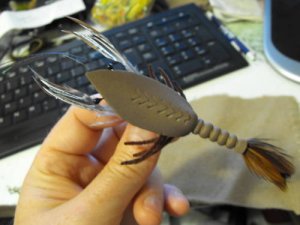 3 Flies Crayfish Crawdad  Bass Steelhead Trout Wet Fly