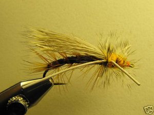 1 Dzn - Rubber Leg Stimulator Black Dry Fly Assortment
