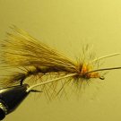 1 Dzn - Rubber Leg Stimulator Olive Dry Fly Assortment