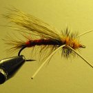1 Dzn - Rubber Leg Stimulator Red Dry Fly Assortment