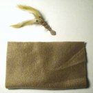 10 sheets - Tan Furry Foam Fly Tying Material - 5"x6"
