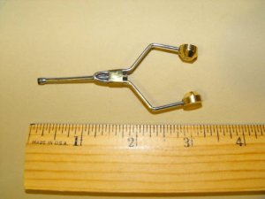 Fly Tying Tool Thread Bobbin Holder w/ Ceramic Insert