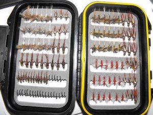 200 Wyoming Trout Fly Assortment & Fly Box U Pick Flies