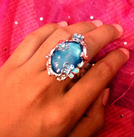 Mesmerizing Blue RIng