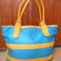 Samantha Yellow (BL/WH) Bag