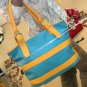Samantha Yellow (BL/WH) Bag