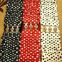 Scrunched Polka Dotted Belt