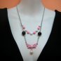 Sizuka Pink 2layer Necklace