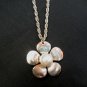 Jasmine Silver w Pearl Necklace