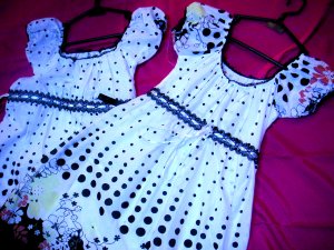Frangipani Polka Dot Dresses
