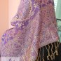 Purple pashmina