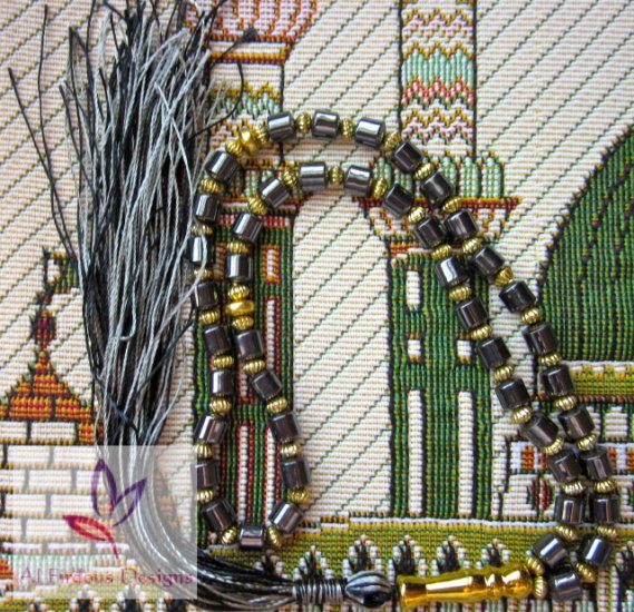 Elaborate prayer beads