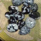 Snowflake Obsidian - for recognizing old habits, protection from emotional harm and grounding