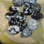 Snowflake Obsidian - for recognizing old habits, protection from emotional harm and grounding