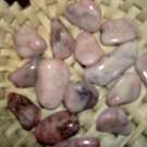 Strawberry Quartz (tumbles) - for reducing anxiety and promoting a loving self-esteem