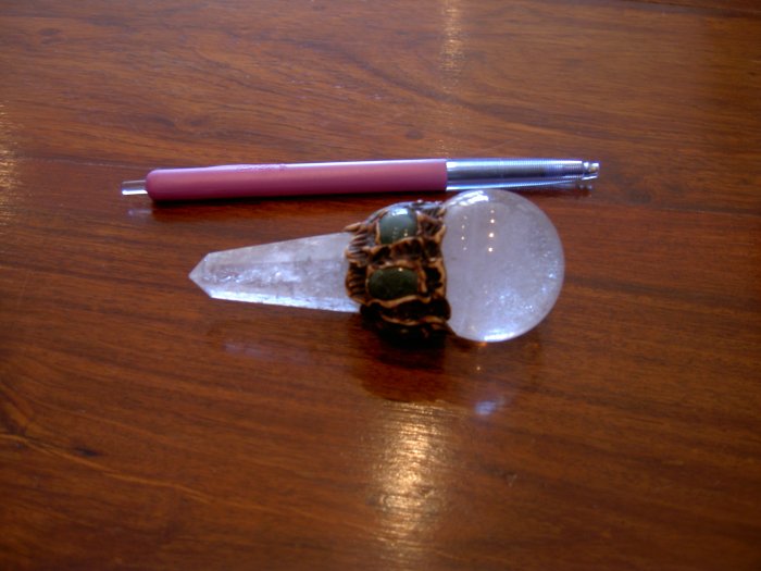 Crystal Wand - clear quartz