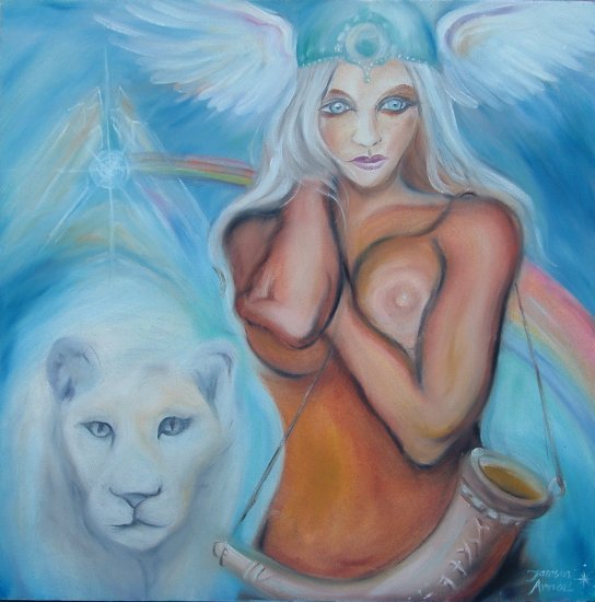White Lion Goddess