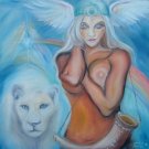 White Lion Goddess