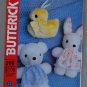 butterick teddy bear pattern