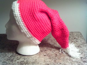 Crochet Medium santa Hat