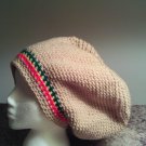 Rasta Crochet Large Hat