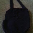 Crochet Large Black handbag