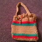 Crochet small handbag