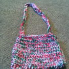 Crochet Small Christmas color handbag