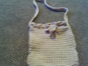Crochet Small light Brown Pancho