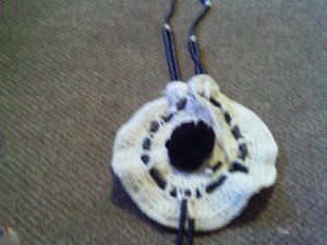Crochet meduim BEADED handbag