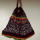 Black red, yellow & Green tote bag