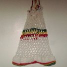 Large white,green,yellow,green tote bag SOLD!